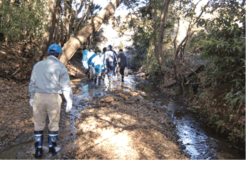 柳瀬川清掃活動