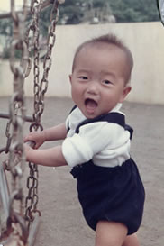 入沢ゆたか　幼少時写真